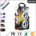 BBQ KBQ-602 1200mAh Zebra10W Madeira Corpo USB SD MMC Cartão e Rádio Bluetooth Móveis Oradores